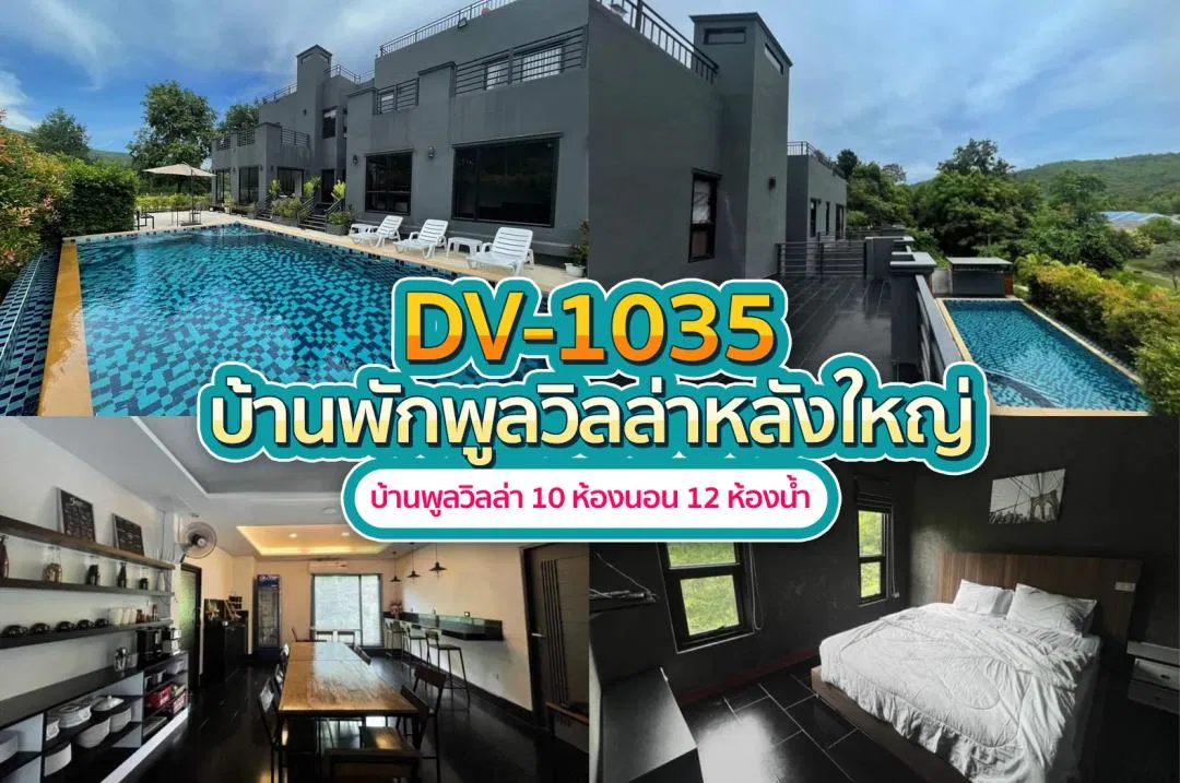 บ้านพักพูลวิลล่า DV-1035